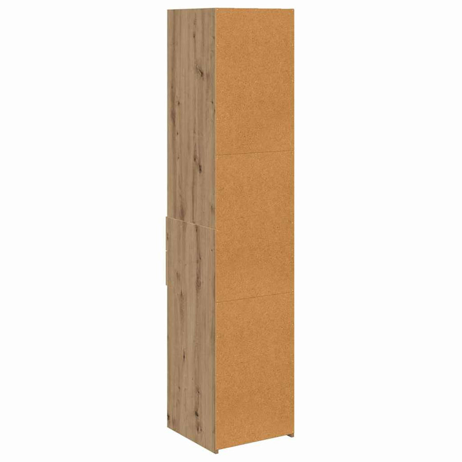 Highboard Artisan Eiken 40 x 42,5 x 185 cm Bewerkt hout