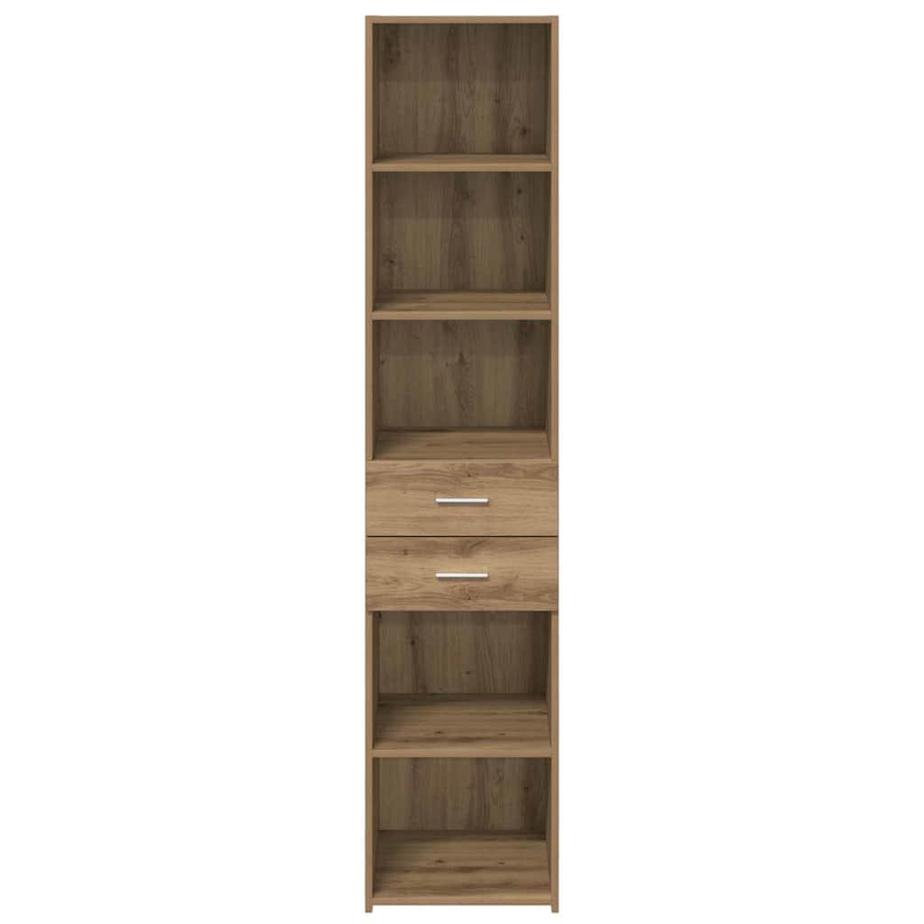 Highboard Artisan Eiken 40 x 42,5 x 185 cm Bewerkt hout