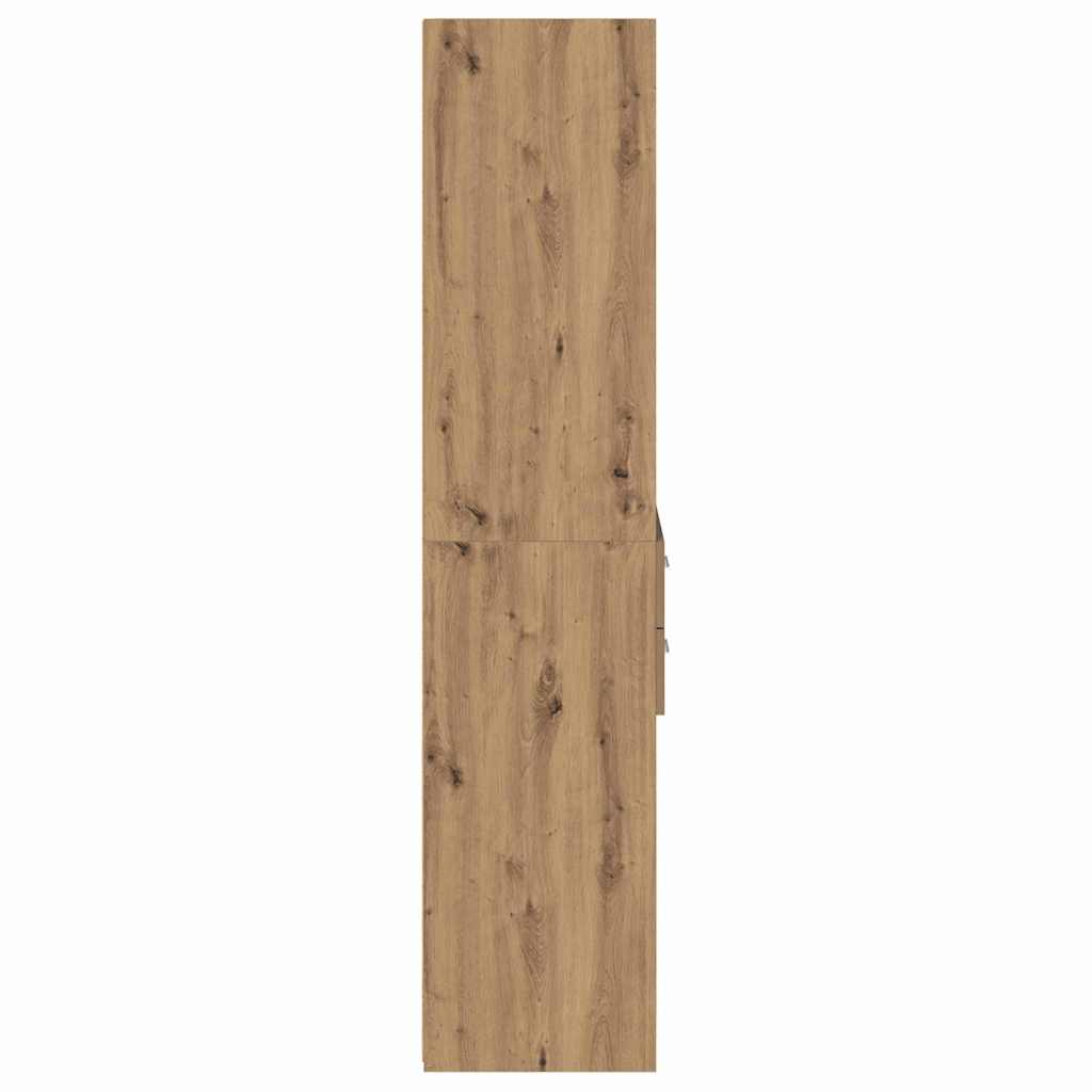 Highboard Artisan Eiken 40 x 42,5 x 185 cm Bewerkt hout