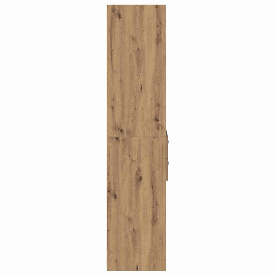 Highboard Artisan Eiken 40 x 42,5 x 185 cm Bewerkt hout