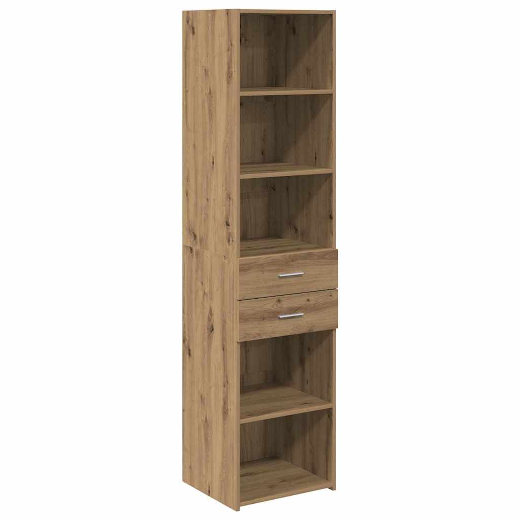 Highboard Artisan Eiken 45 x 42,5 x 185 cm Bewerkt hout
