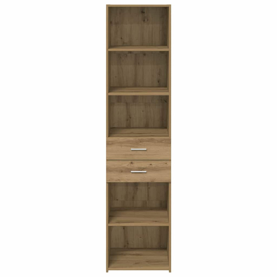 Highboard Artisan Eiken 45 x 42,5 x 185 cm Bewerkt hout