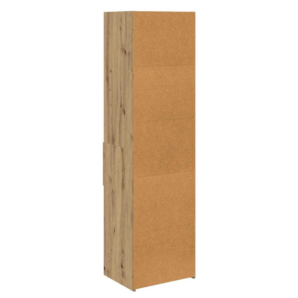 Highboard Artisan Eiken 50 x 42,5 x 185 cm Bewerkt hout
