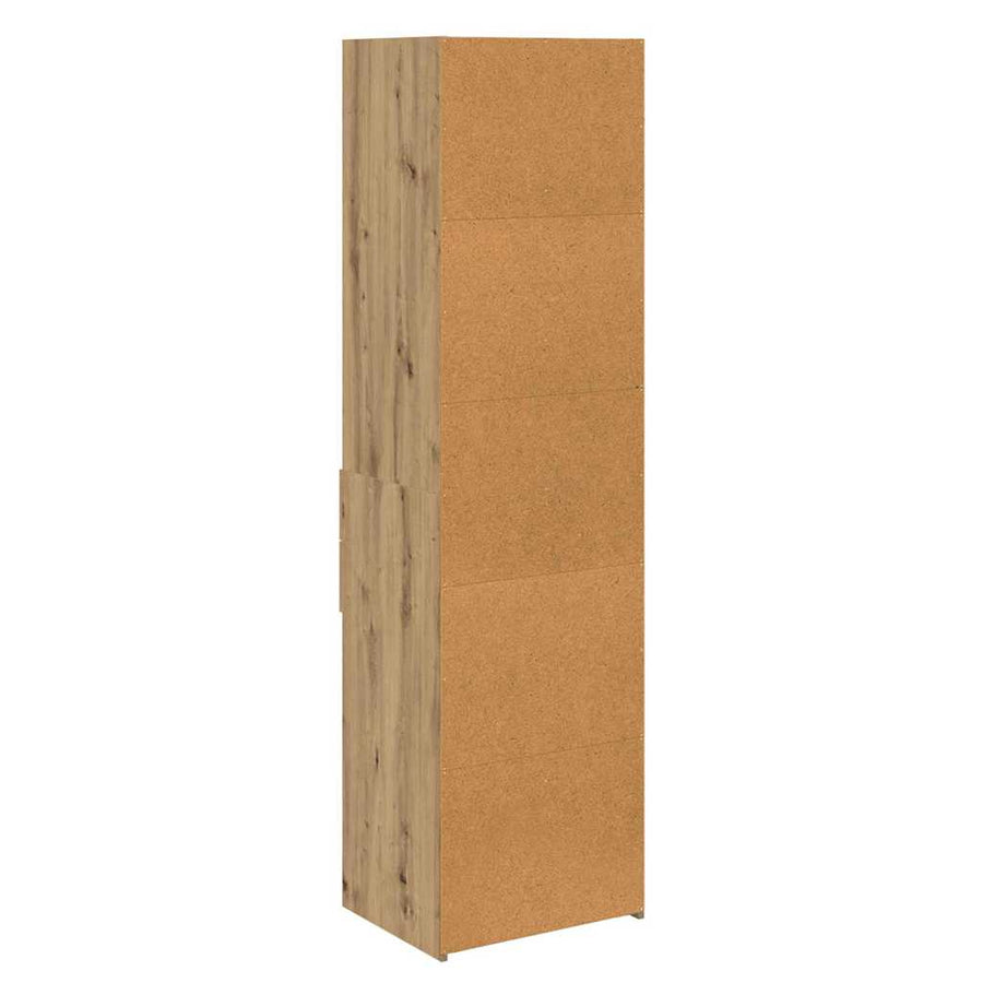 Highboard Artisan Eiken 50 x 42,5 x 185 cm Bewerkt hout