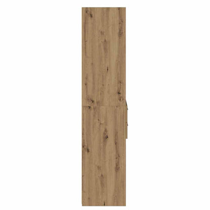 Highboard Artisan Eiken 50 x 42,5 x 185 cm Bewerkt hout