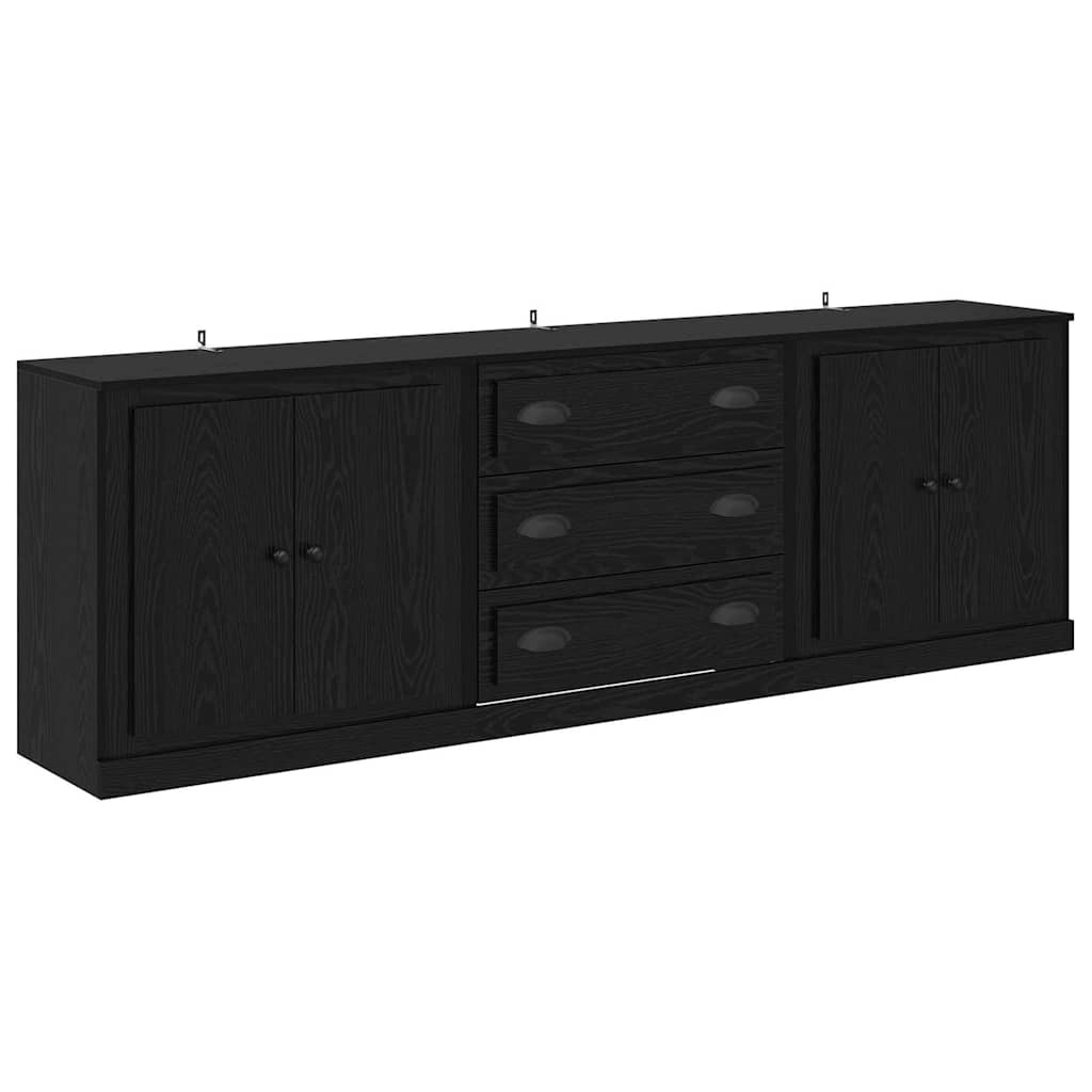Dressoirs 3 pcs Artisan Eiken 210 x 35,5 x 67,5 cm Bewerkt hout