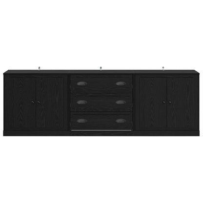 Dressoirs 3 pcs Artisan Eiken 210 x 35,5 x 67,5 cm Bewerkt hout