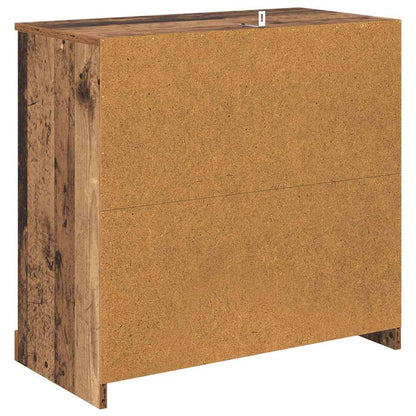 Dressoirs 2 pcs Oud Hout 70 x 35,5 x 67,5 cm Bewerkt hout