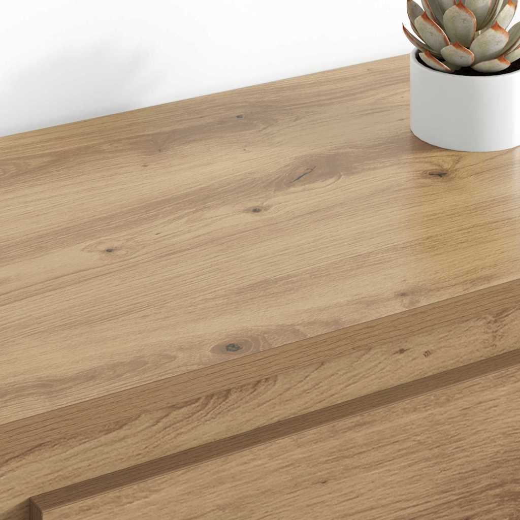 Dressoirs 2 pcs Artisan Eiken 70 x 35,5 x 67,5 cm Bewerkt hout