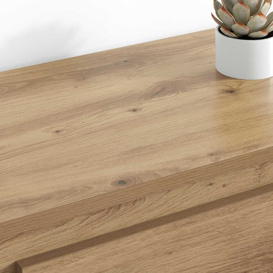 Dressoirs 2 pcs Artisan Eiken 70 x 35,5 x 67,5 cm Bewerkt hout