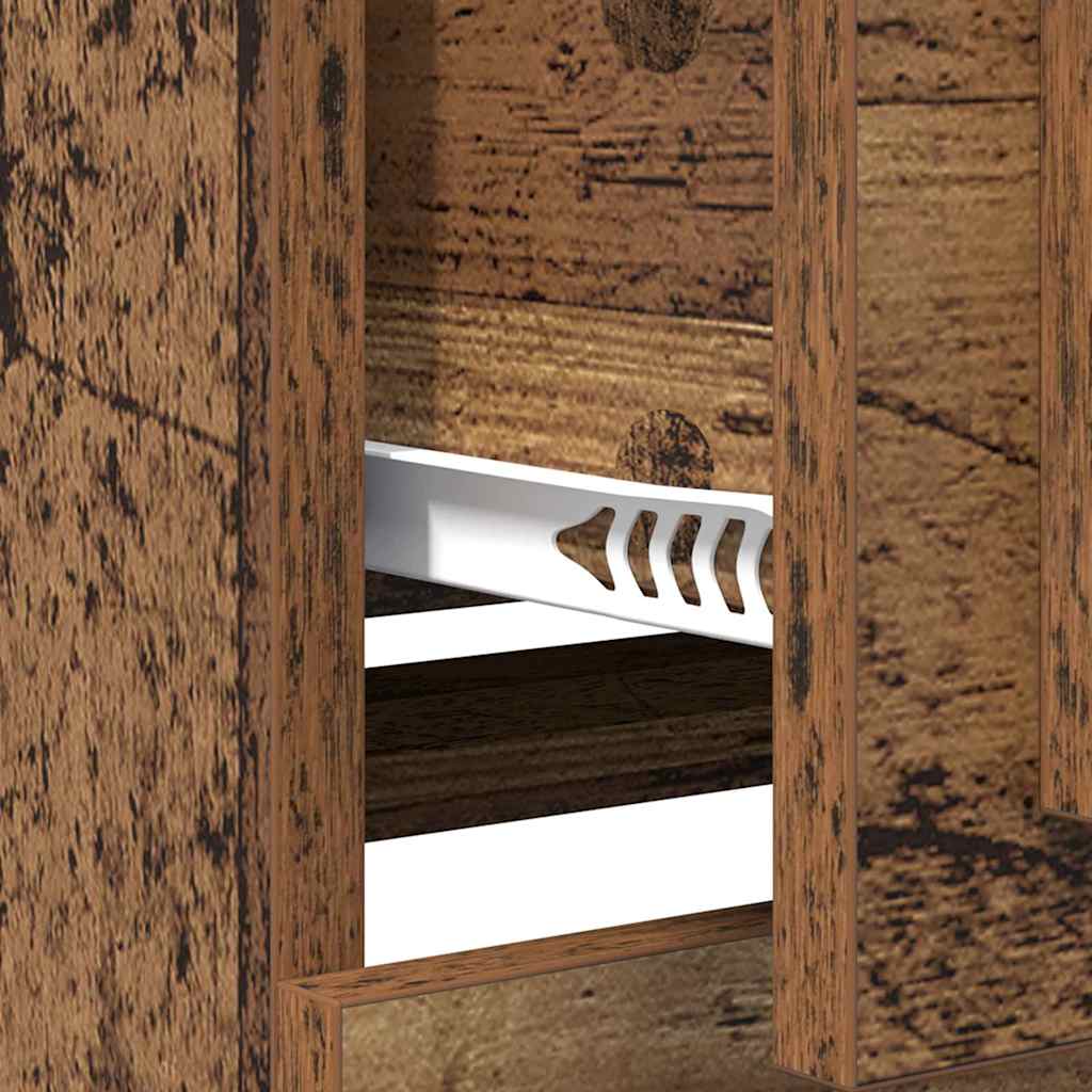 Dressoirs 2 pcs Oud Hout 70 x 35,5 x 67,5 cm Bewerkt hout