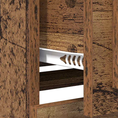 Dressoirs 2 pcs Oud Hout 70 x 35,5 x 67,5 cm Bewerkt hout