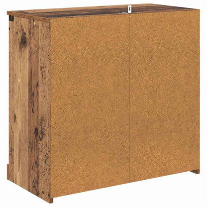 Dressoirs 2 pcs Oud Hout 70 x 35,5 x 67,5 cm Bewerkt hout