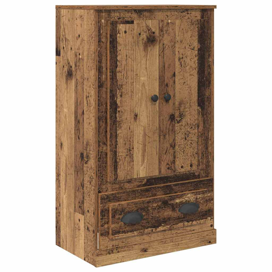 Highboard met lade 3 pcs Oud Hout Bewerkt hout