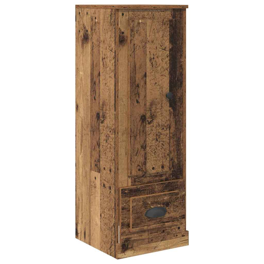 Highboard met lade 3 pcs Oud Hout Bewerkt hout