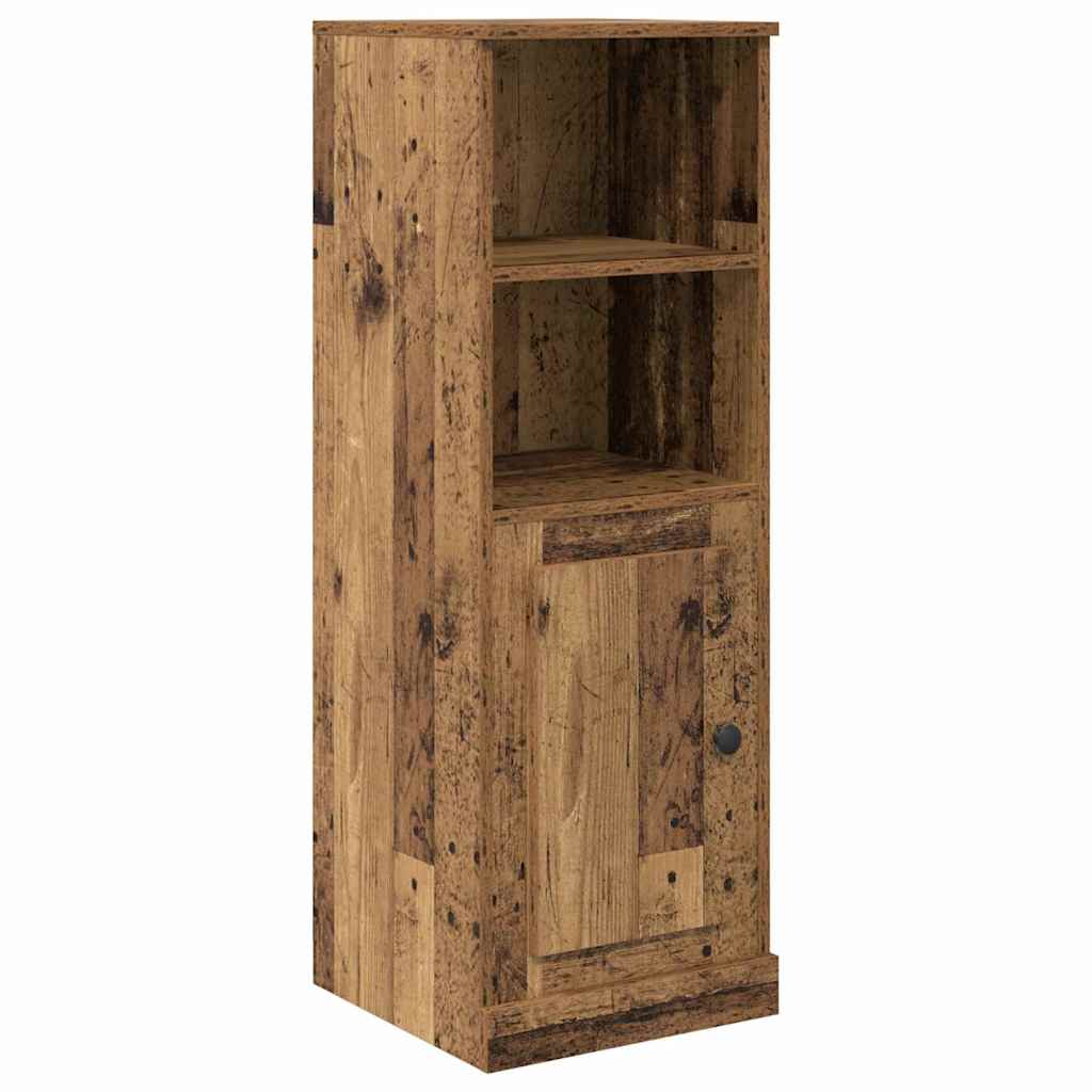 Hoge kast met lade 3 pcs Oud Hout Bewerkt hout