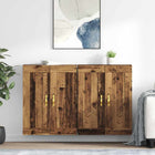 Wall cabinet 2 pcs Solid wood 69.5 x 34 x 90 cm Engineered wood