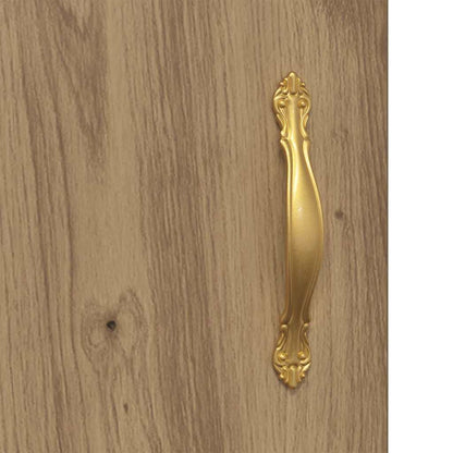 Wandkasten 2 pcs Artisan Eiken 69,5 x 34 x 90 cm Bewerkt hout