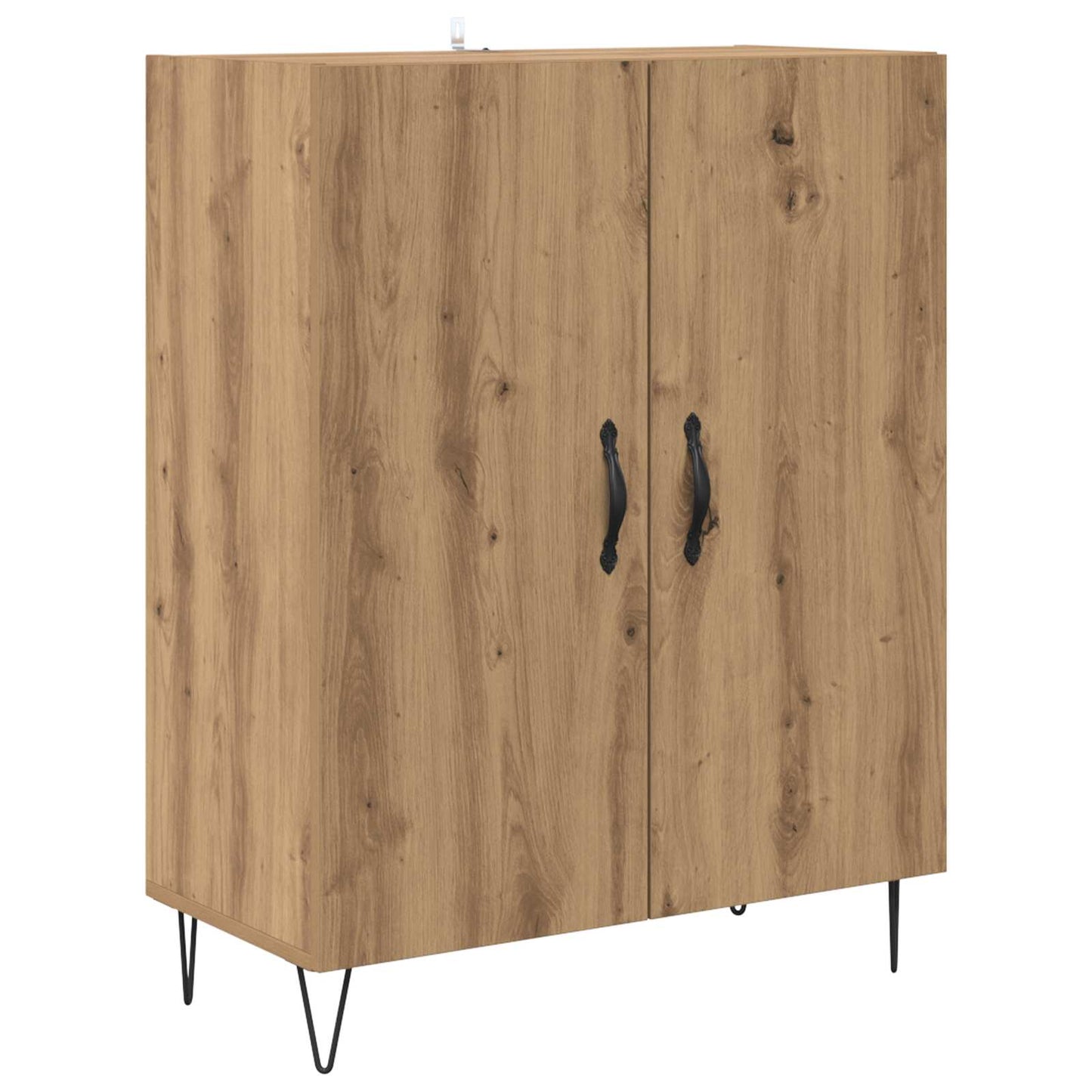 Hoge kast Artisan Eiken 69,5 x 34 x 180 cm Bewerkt hout