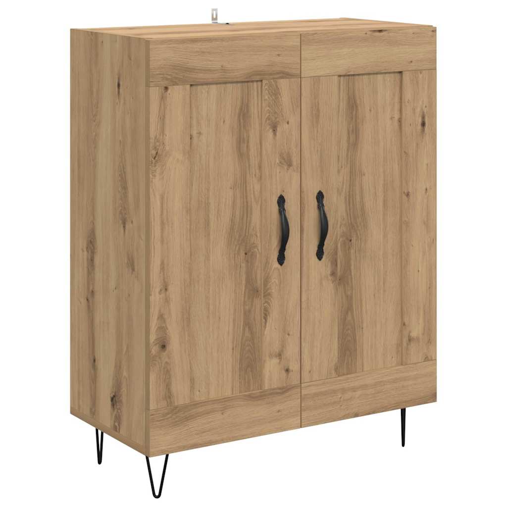 Highboard Artisan Eiken 69,5 x 34 x 180 cm Bewerkt hout