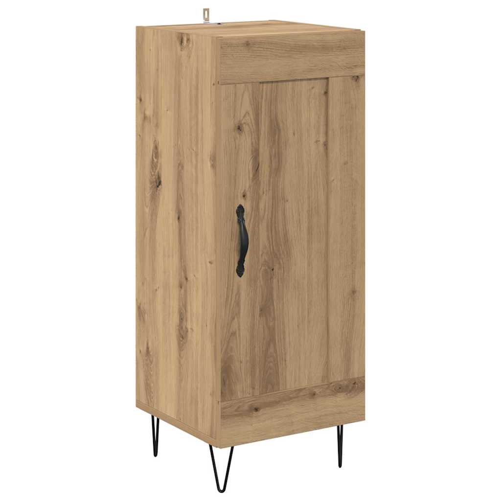 Highboard Artisan Eiken 69,5 x 34 x 180 cm Bewerkt hout