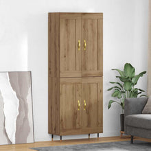 Highboard Artisan Eiken 69,5 x 34 x 180 cm Bewerkt hout