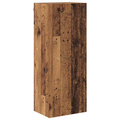 TV-wandmeubel Wandgemonteerd 5 pcs Oud Hout Bewerkt hout