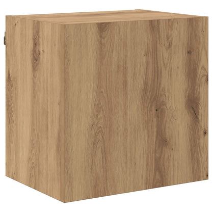 TV-wandmeubel Wandgemonteerd 5 pcs Artisan Eiken Bewerkt hout