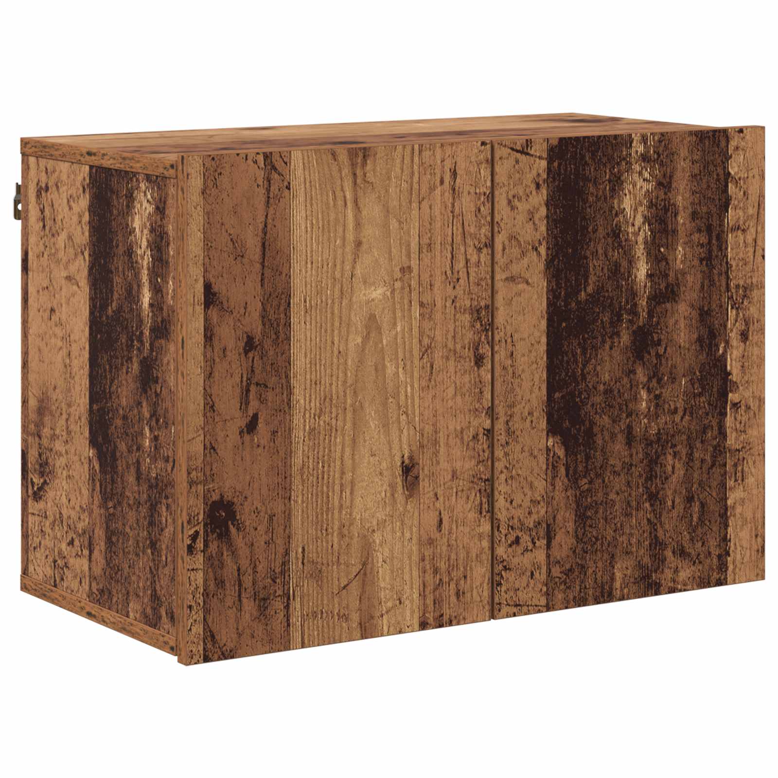 TV-wandmeubel Wandgemonteerd 5 pcs Oud Hout Bewerkt hout