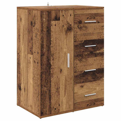 Dressoirs Corona 2 pcs Oud Hout 59 x 39 x 80 cm Bewerkt hout