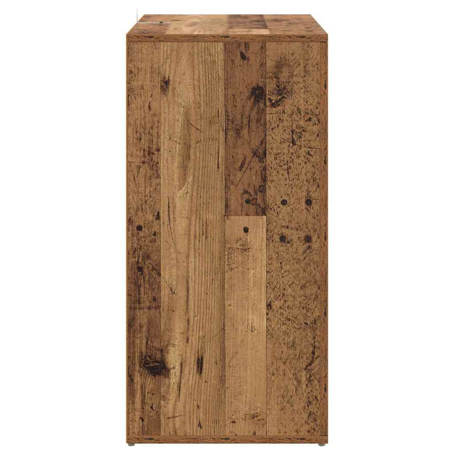 Dressoirs Corona 2 pcs Oud Hout 59 x 39 x 80 cm Bewerkt hout