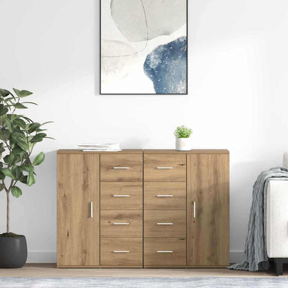 Dressoirs met lade Corona 2 pcs Artisan Eiken 59 x 39 x 80 cm
