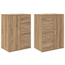 Dressoirs met lade Corona 2 pcs Artisan Eiken 59 x 39 x 80 cm