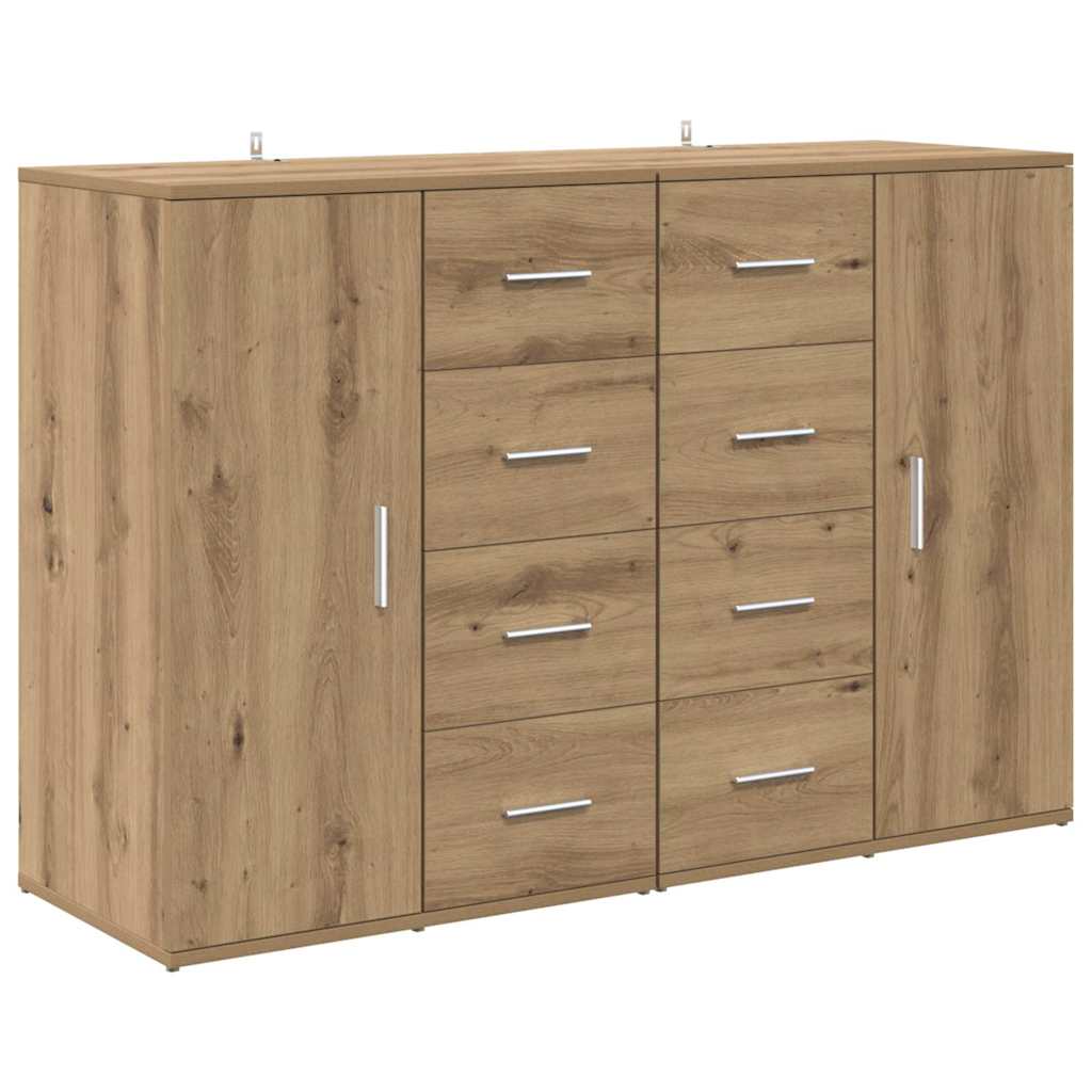 Dressoirs met lade Corona 2 pcs Artisan Eiken 59 x 39 x 80 cm