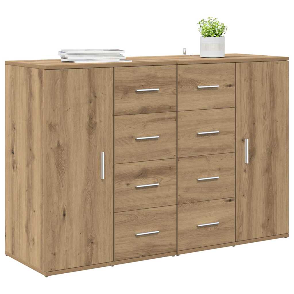 Dressoirs met lade Corona 2 pcs Artisan Eiken 59 x 39 x 80 cm