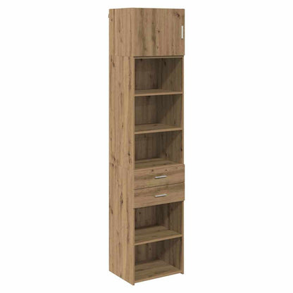 Highboard Artisan Eiken 50 x 42,5 x 225 cm Bewerkt hout