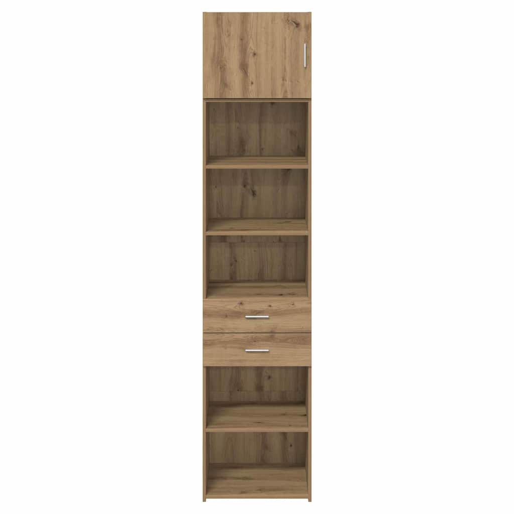 Highboard Artisan Eiken 50 x 42,5 x 225 cm Bewerkt hout