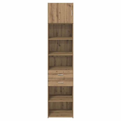 Highboard Artisan Eiken 50 x 42,5 x 225 cm Bewerkt hout