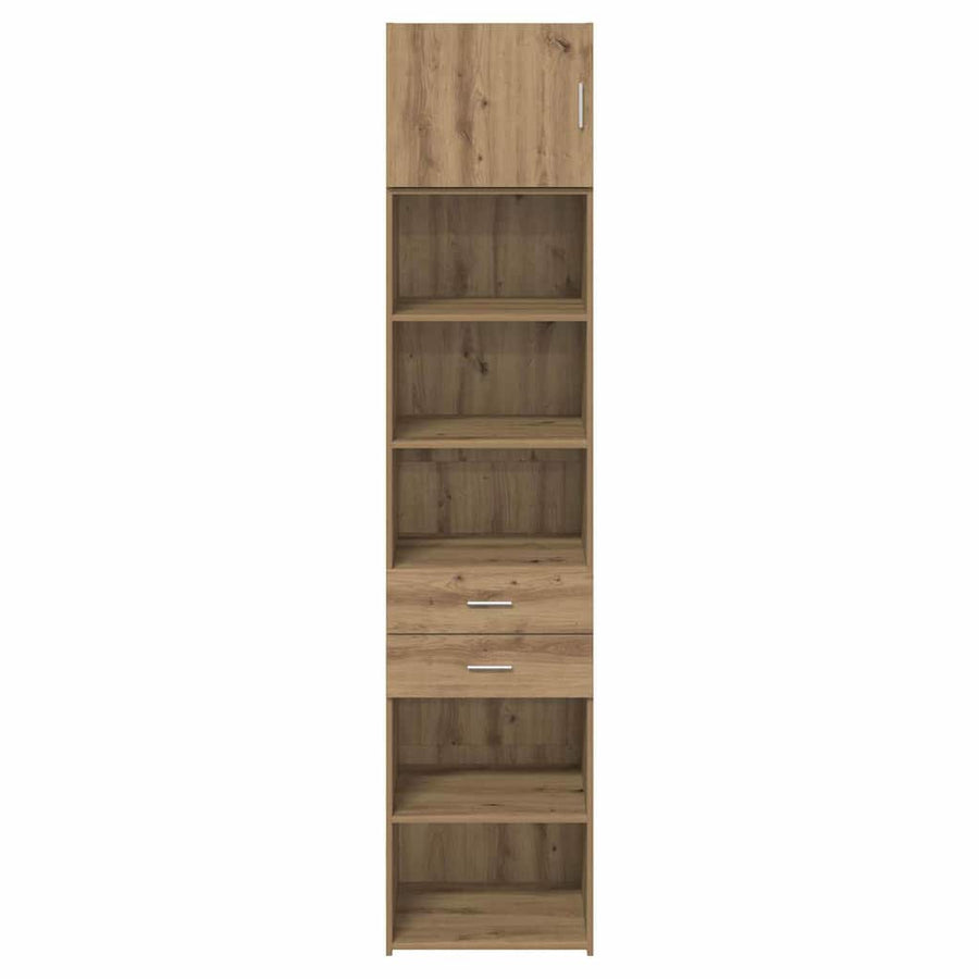 Highboard Artisan Eiken 50 x 42,5 x 225 cm Bewerkt hout
