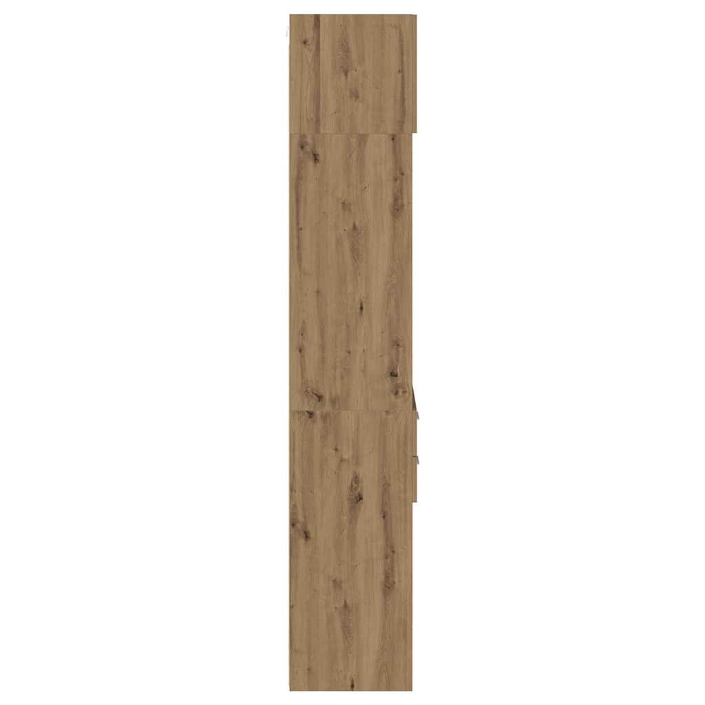 Highboard Artisan Eiken 50 x 42,5 x 225 cm Bewerkt hout