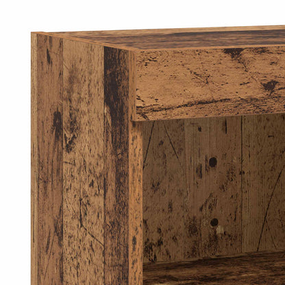 TV Wandkasten 4 pcs Artisan Eiken 40 x 30 x 30 cm Bewerkt hout
