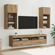 Tv meubel 5-delig Artisan Eiken 40,5x30x90 cm