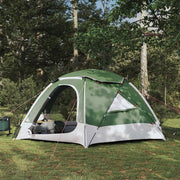 Koepeltent 4-persoons groen 355x306x176 cm