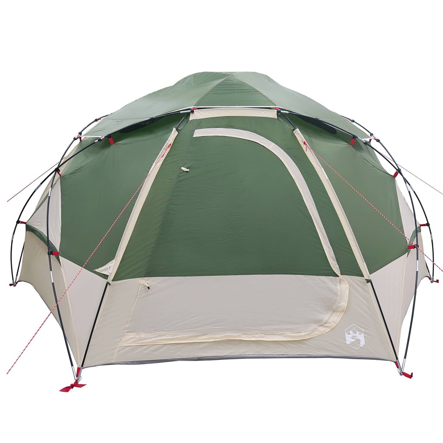 Koepeltent met Verwijderbare Regenkap Groen 4-persoons