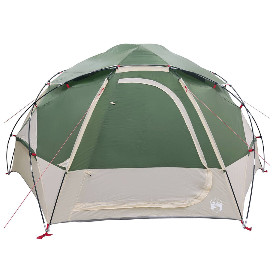 Koepeltent met Verwijderbare Regenkap Groen 4-persoons