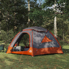 Dome Tent with Removable Rainfly Grey and Orange
