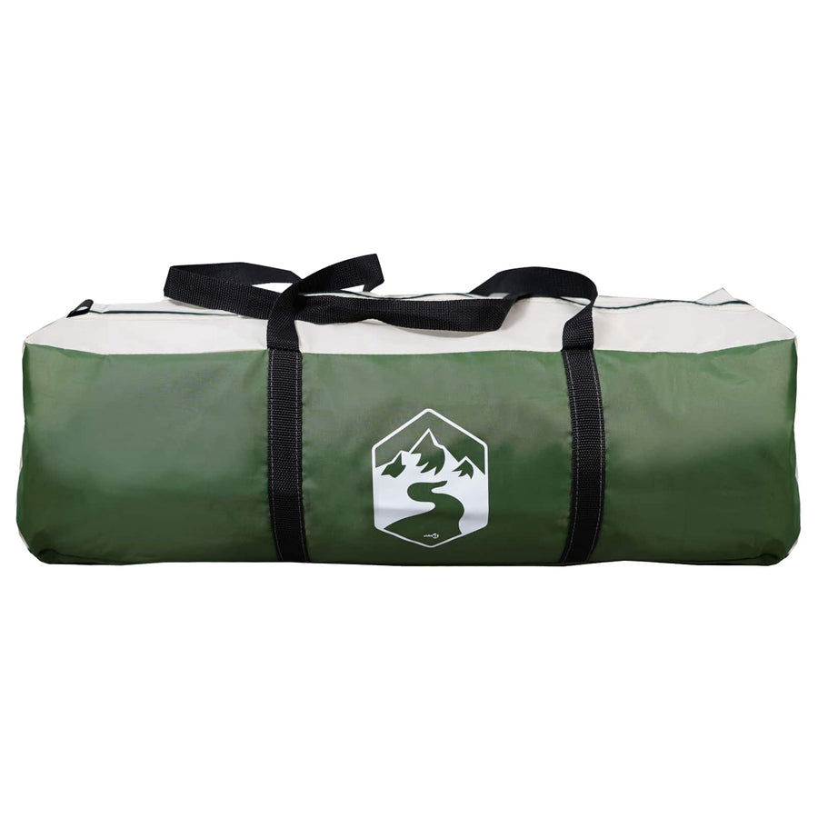 Gezinstent Groen 10-persoons 185T Polyester met PU Coating