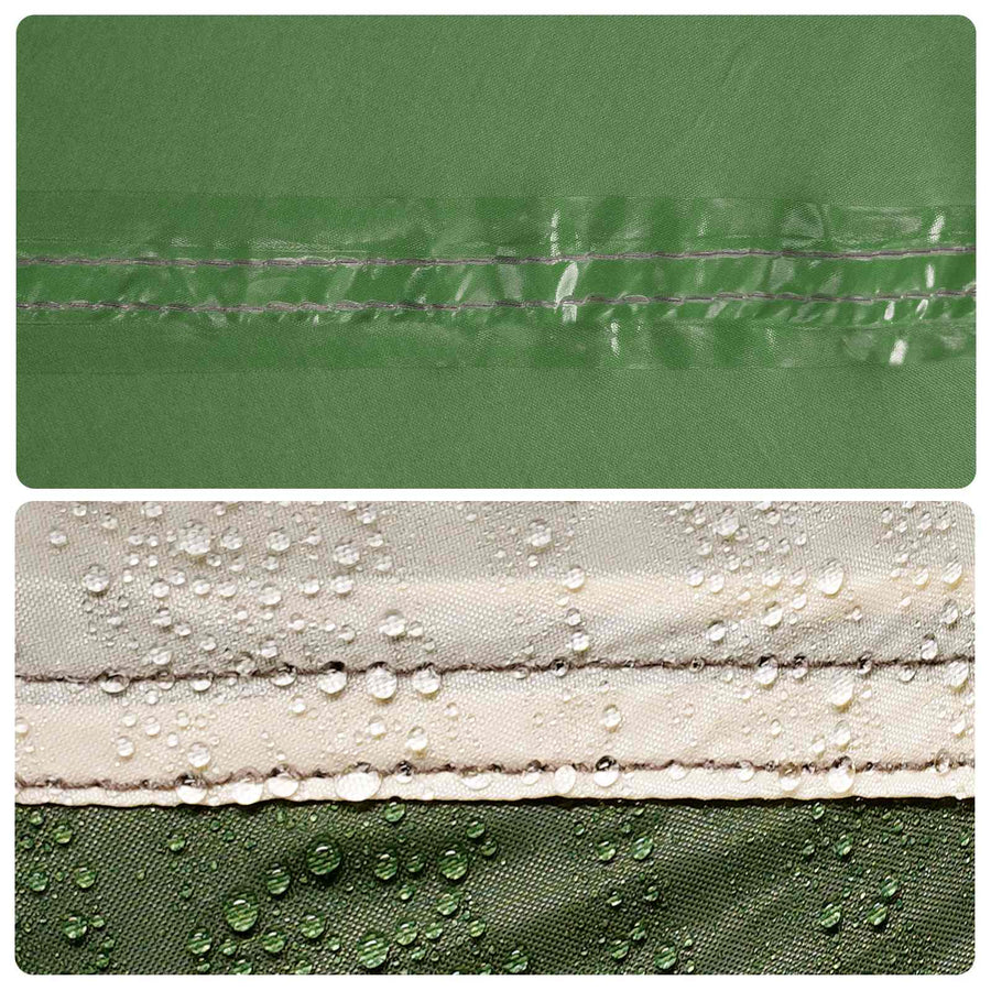 Gezinstent Groen 5-persoons 185T Polyester met PU Coating