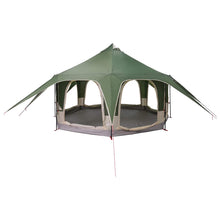 Gezinstent Groen 5-persoons 185T Polyester met PU Coating