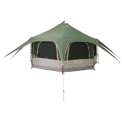Gezinstent Groen 5-persoons 185T Polyester met PU Coating